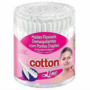 POTE DE COTONETE BRANCO 150und