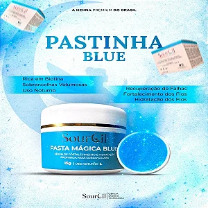 PASTA MÁGICA SOURCIL BLUE 15G