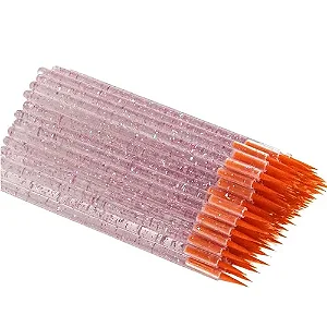 KIT PINCEIS DE DELINEADO COM GLITTER 50 und