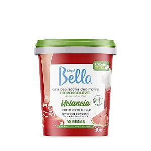 CERA DEPILATÓRIA MORNA HIDROSSOLÚVEL MELANCIA 600G