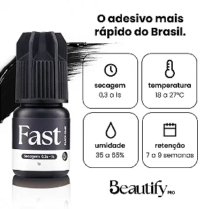 COLA PARA EXTENSÃO DE CÍLIOS - BEAUTIFY PRO - FAST 3G