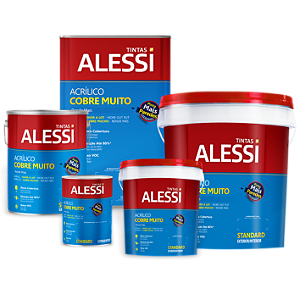 Acrílico Fosco Cobre Muito Branco Alessi