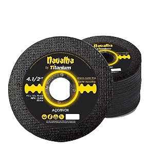 Disco de Corte Fino Navalha 4.1/2" Titanium
