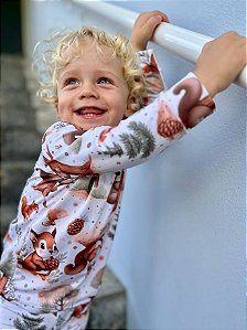 Conjunto Térmico Infantil: Blusa Manga Longa e Calça Conforto