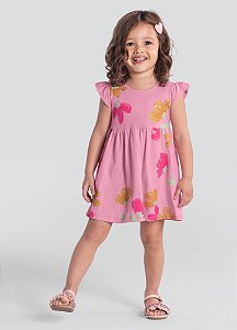 Vestido Infantil Menina de Flores