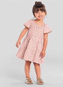 Vestido Infantil Menina Floral Verão
