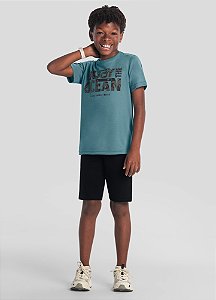 Conjunto Infantil Menino: Camiseta e Bermuda