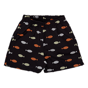 Bermuda Infantil de Tactel Premium: Estampa Marinha