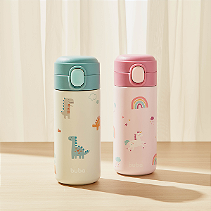 Garrafa Térmica Infantil Buba Magic de Aço Inoxidável (320ml)