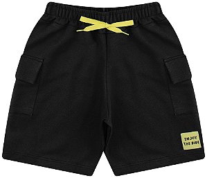 Bermuda Infantil Menino em Moletinho