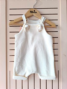 Jardineira Infantil Verão Nozinhos - Linha Econômica