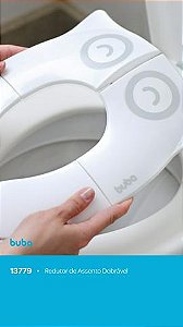 Redutor de Assento Dobrável Buba para Vaso Sanitário - Portátil e Antiderrapante