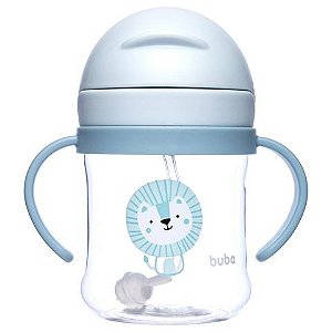 Copo de Treinamento Buba com Dispositivo 360º e Canudo de Silicone (Livre de BPA)
