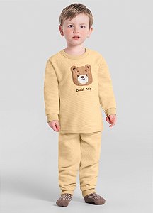 Pijama Infantil Unissex Estampado em Soft Brandili