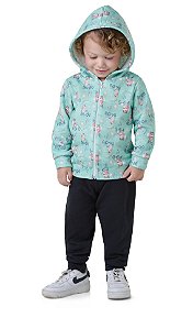 Calça Infantil Moletom 100% Algodão Flanelada com Cordão Frontal