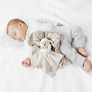 Naninha para Bebê Bichinhos em Pelúcia Macia Buba - Conforto e Soninho