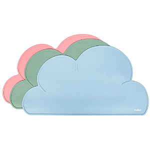 Jogo Americano Infantil em Silicone Nuvem Buba – Antiderrapante e Higiênico