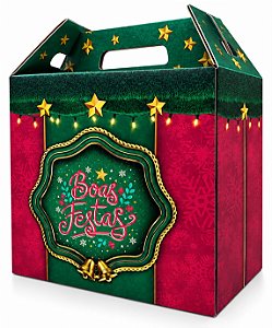 Caixa para Cesta de Natal 36x20x35 cm - Ref.03