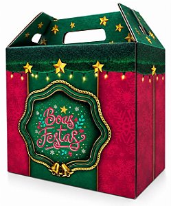 Caixa para Cesta de Natal 36x20x35 cm - Ref.03