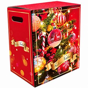 Caixa para Cesta de Natal 38x24x44 cm - Ref.04