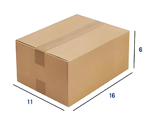Caixa de Papelão 16x11x6 -S30