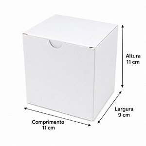 CAIXA CANECA S/ VISOR BRANCA C/20 UNIDADES