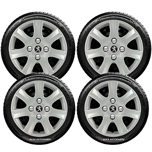 Kit Calota Peugeot 206 207 Partner Hoggar Aro 14 + Capa /867