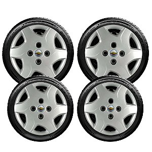 Jogo Calota Aro 13 Corsa Celta Classic Prisma 042