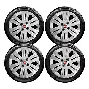 Jogo Calota Aro 14 Palio Uno Siena Argo Mobbi Fiorino Doblo 209