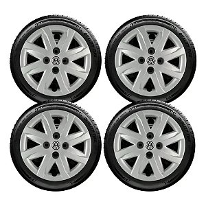 Jogo Calota Aro 14 Cubo Alto Gol G3 G4 G5 G6 G7 048