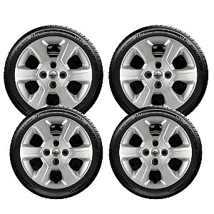 Jogo Calota Aro 15 Nova Montana Agile Astra Vectra Onix 084