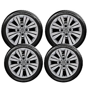 Jogo Calota Aro 15 Gol G3 G4 G5 G6 G7 Voyage Saveiro 246