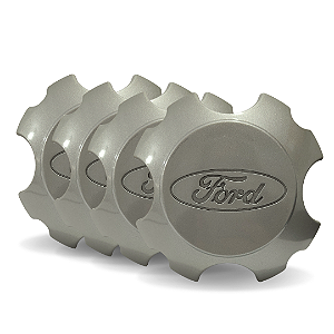 Jogo 4 Calota Central Centro P/roda Ford Ecosport Freestyle