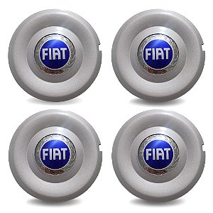Jogo Calota Miolo Centro Roda Fiat Stilo Connect 16 Idea 15