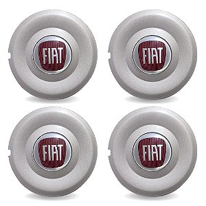 Jogo 4 Calota Centro Roda Fiat Stilo Connect 16v Idea