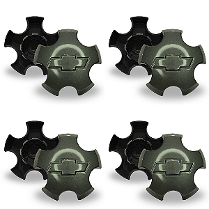 Jogo Calota Tampa Roda S10 Rodeio Tornado 2009 2010 2011 2012 Grafite