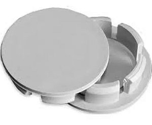 Kit Calotinha Central Miolo De Roda 49mm - Sem Emblema