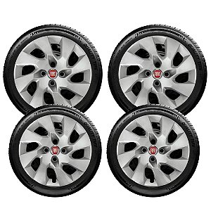 Kit Calota Fiat Palio Uno Siena Fiorino Mobbi Aro 13 140