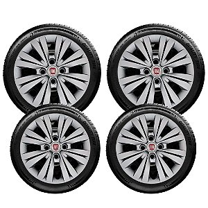 Jogo Calota Esportiva Palio Uno Siena Fiorino Aro 15 246