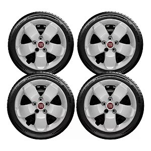 Jogo Calota Fiat Toro 2016 2017 2018 2019 2020 Aro 16 301