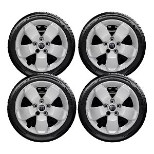 Jogo Calota Fiat Toro 2016 2017 2018 2019 2021 Aro 16 301