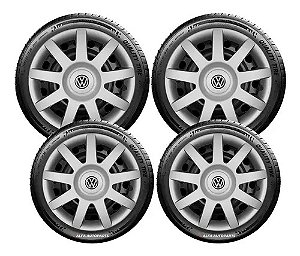 Kit Calota Gol Power Voyage Sav G3 G4 G5 Aro 14 Volkswagen 873