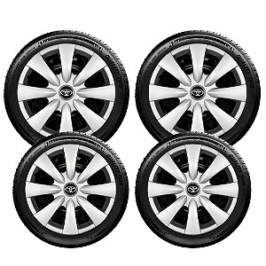 Kit Calota Toyota Corolla 2010 2011 2012 2013 Aro 15 460