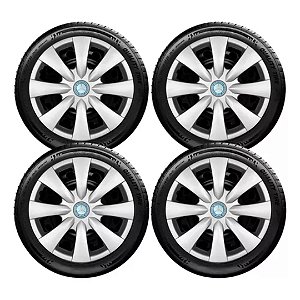 Kit Calota Esportiva Mercedes Classe A Aro 15 Encaixe 460