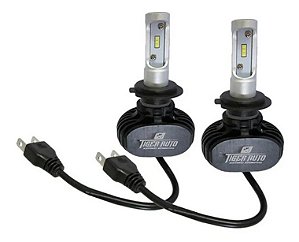 Kit Lampada Super Ultra Led 55w 9v/32v 6000k 8000lm conector H7