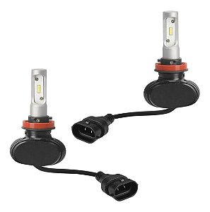 Kit Lampada Super Ultra Led 55w 9v/32v 6000k 8000lm conector H11