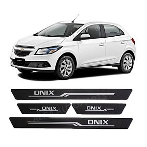 Jogo Soleira Onix 2012 A 2023 4 Portas preto