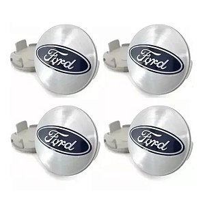 Jogo 4pçs Calota Tampa Centro Roda Focus 2009 2010 2011 2012