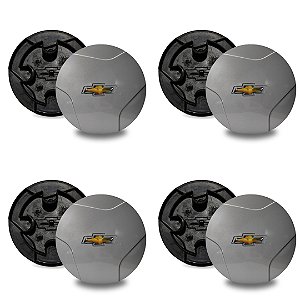 Kit Calota Centro Tampa Celta Corsa Wind 94-99 Dourada