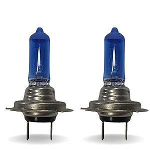 Par Lampada Super Branca H7 8500k Tipo Halógena 12v 55w